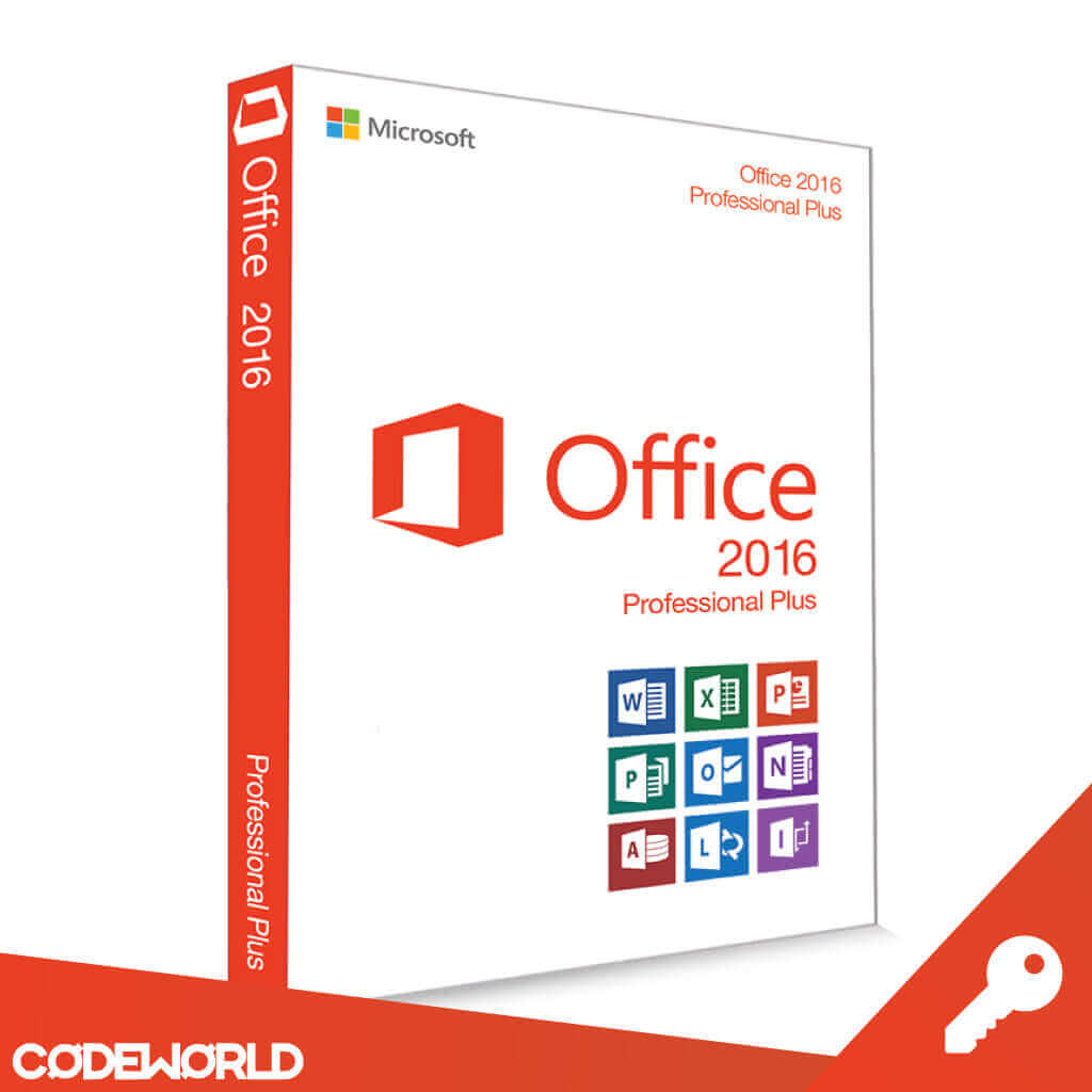 Microsoft Office 2016 Professional Plus - digitális licence kulcs